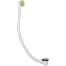 JTP Vos Click Clack Bath Waste & Overflow - Brushed Brass