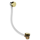 JTP Vos Click Clack Bath Filler Waste & Overflow - Brushed Brass
