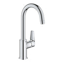 Grohe Bauedge L-size Smooth Body Basin Tap W/ Pop Up Waste Chrome 23911001