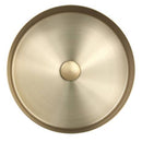 JTP Vos Round Countertop Basin - 360mm x 360mm - Brushed Brass 23CTR360BBR