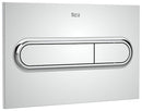Anas Rimless Wall Hung Toilet Pan Roca Wc Frame 0.82 Chrome Flush Plate