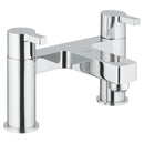 Grohe Lineare Two Handled Bath Filler Tap - Chrome 25104000