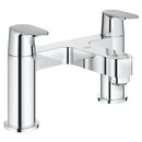 Grohe Eurosmart Cosmopolitan Two Handled Bath Filler Tap - Chrome 25128000