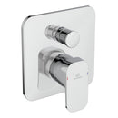 Ideal Standard Retail Tonic II Single Lever Manual Built-in Bath Shower Mixer - Chrome A6340AA
