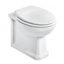 Ideal Standard Waverley 545mm Back to Wall Pan Toilet Seat And  Cover U471201 + U011801