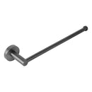 Jtp Just Taps Plus Vos Towel Bar Towel Rail - 300mm Long - Brushed Black 27112BBL