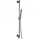 JTP Vos Slide Rail with Single Function Hand Shower and Shower Hose - Brushed Black 271218BBL