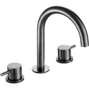 JTP Vos 3 Hole Deck Mounted Basin Mixer Tap - Brushed Black 27193BBL