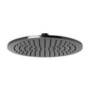 JTP Vos Round Fixed Shower Head - 250mm Diameter - Brushed Black 27250BBL