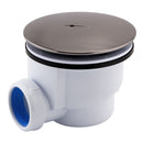 JTP Just Taps Plus Vos Shower Waste - Brushed Black 27509BBL