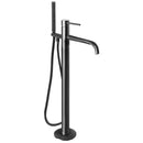 JTP Vos Floor Standing Bath Shower Mixer Tap with Kit - Brushed Black 27534BBL