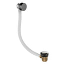 JTP Vos Click Clack Bath Filler Waste & Overflow - Brushed Black