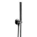 JTP Vos Round Water Outlet with Holder, Hose and Slim Handshower - Brushed Black 27ROUND/WS/BBL
