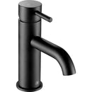 Jtp Matt Black Vos Single Lever Basin Mixer Tap Without Pop-up Waste Single Lever