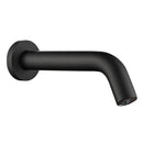 JTP React Sensor Wall Spout Without pop-up waste - Matt Black