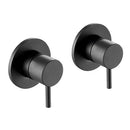 JTP Vos Wall Mounted Side Valves Pair - Matt Black 28089MB
