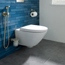 Jtp Just Taps Plus Vos Toilet Bathroom Brush And Holder Brushed Black 27165BBL
