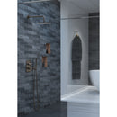 JTP Vos Wall Mounted Shower Arm - 400mm Long - Matt Black 2821400MB