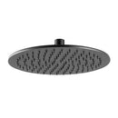 JTP Vos Round Fixed Shower Head - 250mm Diameter - Matt Black 28250MB