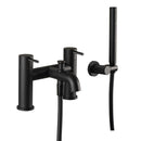 JTP Vos Bath Shower Mixer Tap with Kit - Matt Black 28275MB