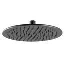 JTP Vos Round Fixed Shower Head - 300mm Diameter - Matt Black 28300MB