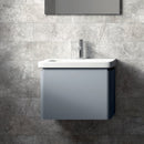 RAK-Resort 500 Single Drawer With Basin Unit in Matt Grey RAKRSTWBU50603 + RST50BAS1