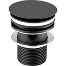 JTP Just Taps Plus Vos Slotted Basin Waste - Matt Black