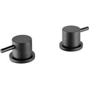 JTP Vos Deck Mounted Panel Valves Pair - Matt Black 28809MB