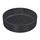 JTP Vos Round Countertop Basin - 360mm x 360mm - Matt Black 28CTR360MB