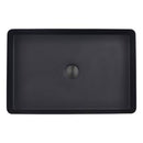 JTP Vos Rectangular Counter Top Basin - 526mm Wide - Matt Black