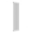 Reina Colona Vertical Traditional 2-Column Radiator - 1500mm x 380mm - White