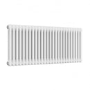 Reina Colona 2 Column Horizontal Radiator - 500mm x 1190mm - White
