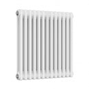 Reina Colona 2 Column Horizontal Radiator - 600mm x 605mm - White