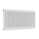Reina Colona 2 Column Horizontal Radiator - 600mm x 1190mm - White