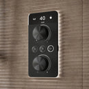 Aqualisa S2 Smart Shower With Controller Adjustable Handset  Kit & Fixed Ceiling Head HP/Combi  Matt Black S2MB.HW.U
