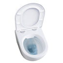 Rimless Pan Valentina Anas Soft Close Seat & Grohe Frame Chrome Flush Plate 3877220A