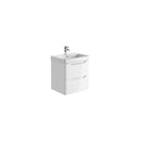 Anas Ella 570x550x444mm Wall Mounted Vanity With Basin White ELLA-600WALLUNIT-WHITE + DEEP600