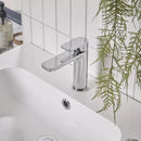 Tavistock Savour Mini Deck Mounted 1 Tap Hole Basin Mixer With Click Waster - Chrome TSV61
