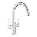 Grohe Eurosmart Two handle Kitchen Tap - Chrome 30468000