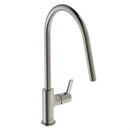 Ideal Standard Gusto Single Lever Round C Spout Kitchen Mixer - Ultra Steel BD410GN