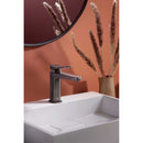 JTP HIX Basin Mixer Tap Matt Black Single Lever 38001MB