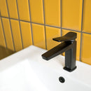 JTP HIX Basin Mixer Tap Matt Black Single Lever 38001MB