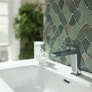 JTP HIX Basin Mixer Tap Matt Black Single Lever 38001MB