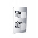 JTP HIX 2 Outlet 2 Handle Thermostatic Concealed Shower Valve Chrome 32671