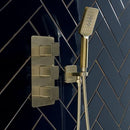 JTP HIX 2 Outlet 3 Handle Thermostatic Concealed Shower Valve - Chrome