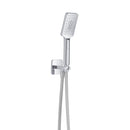 JTP HIX Square Water Outlet with Holder, Hose and Hand Shower - Chrome 32SQUARE/WS