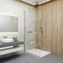 Coram Premier 8 Glass Wetroom Panel Screen 1200x2000x8mm Chrome SP12C