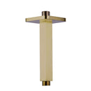 JTP HIX Ceiling Mounted Shower Arm - 150mm Long - Brushed Brass 33218BBR