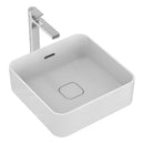 Ideal Standard Retail Strada II 400mm On Countertop Square Basin 0 Tap Holes - White E238001