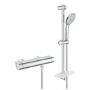 Grohe Exposed Shower Grohtherm 2000 Thermostatic Shower Mixer 1/2″ With Shower Set 34195001
